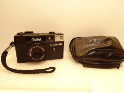 I have a fabulous working, retro looking, film tested, very rare to find 1981 Rollei Rolleimat AF 35...