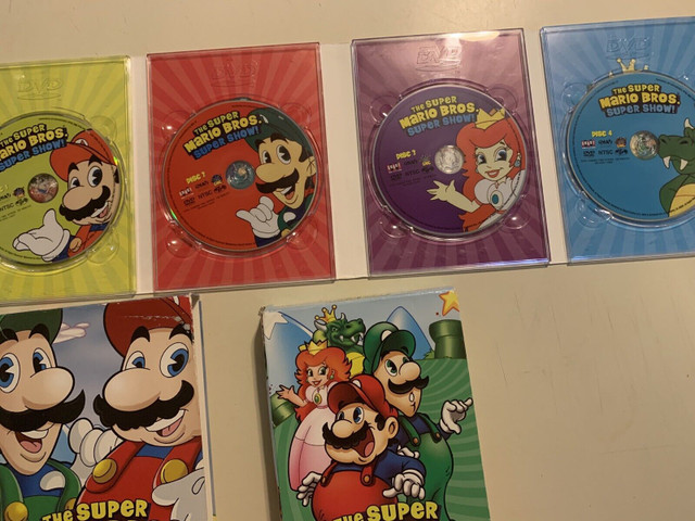 The Super Mario Bros. Super Show Volume 1 & 2 DVD Sets in CDs, DVDs & Blu-ray in Oshawa / Durham Region - Image 2