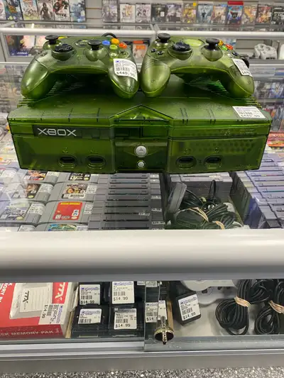 XBOX Crystal Green System @ Cashopolis!!!, View more