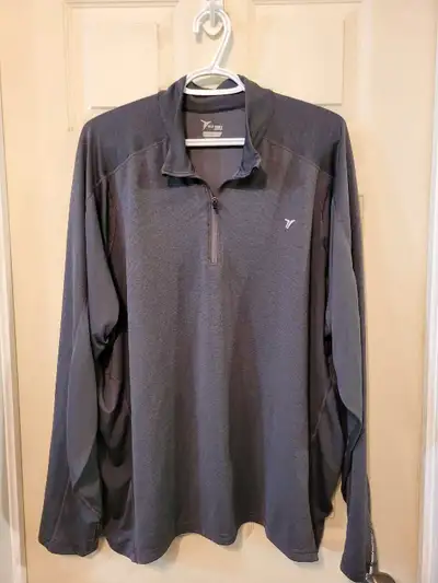 3 Men's active long sleeve 3/4 zip size XL, View more