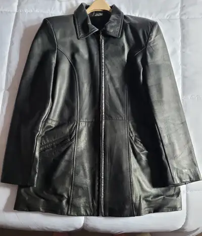 Ladies Leather Jacket, View more
