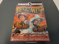Best of the West 3 DVD Set - NEW- Roy Rogers - Gene Autry