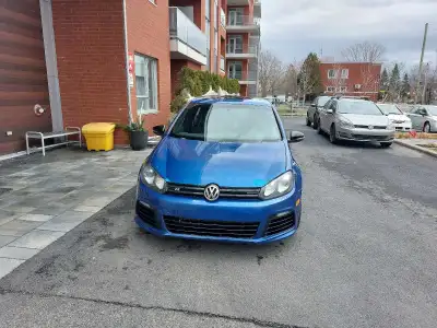 10995 Volkswagen Golf R 2012, Awd, turbo. 206000 kms certifiés, Couleur bleu, toit ouvrant et phares...