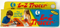 Vintage 1974. Collection E-Z Traceur Instrument de dessin K-TEL