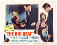 Near Mint R1959 Big Heat Glenn Ford Lobby Card # 3 Film Noir