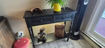 Two drawers, mutli use table, entry, side table, couch table etc