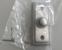 RH (Restoration Hardware) Push Button Doorbell Ringer