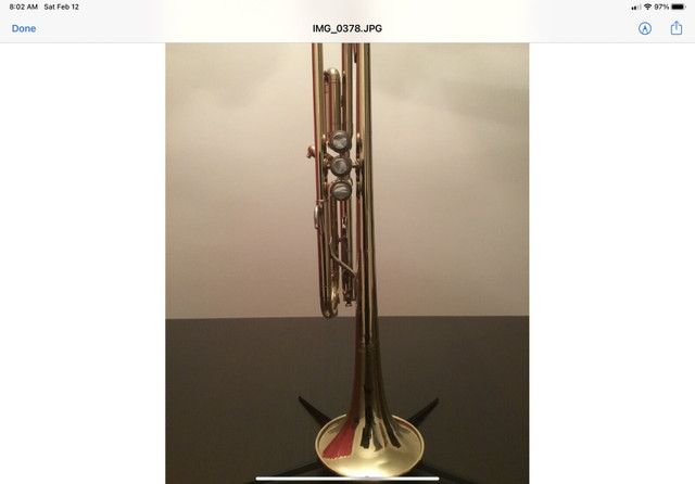 Bach TR300 Trumpet in Brass in Truro - Image 2