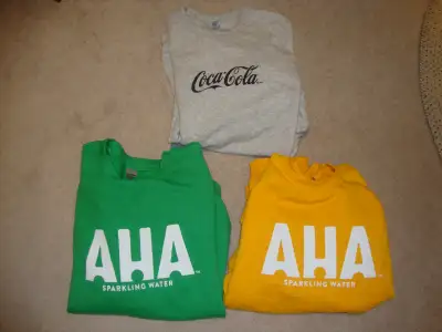 Coca-Cola and Aha Sweatshirts, View more