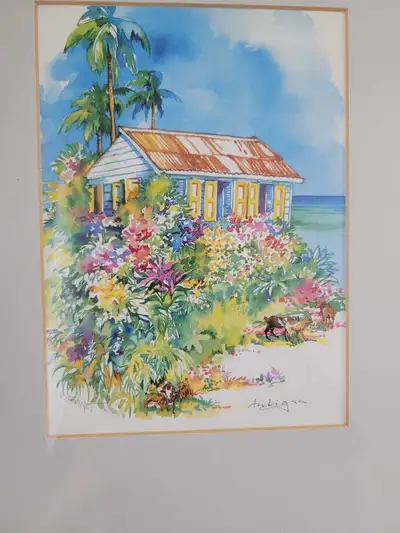 VINTAGE PAINTINGS. KING CHARLES III. SIDI SCHAFFER. Signed., View more