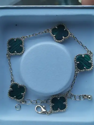 Green and Gold bracelet, View more