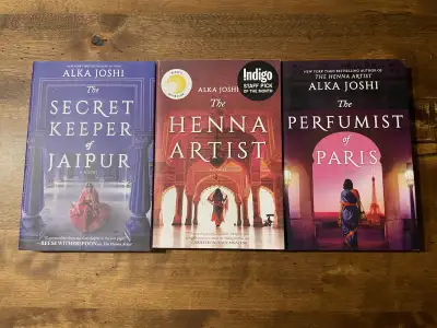 Alka Joshi Novels - The Secret Keeper of Jaipur & The Perfumist, View more