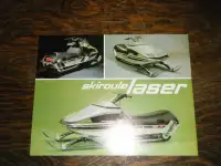 Skiroule Laser 440  Snowmobile Brochure Specifications Sheet