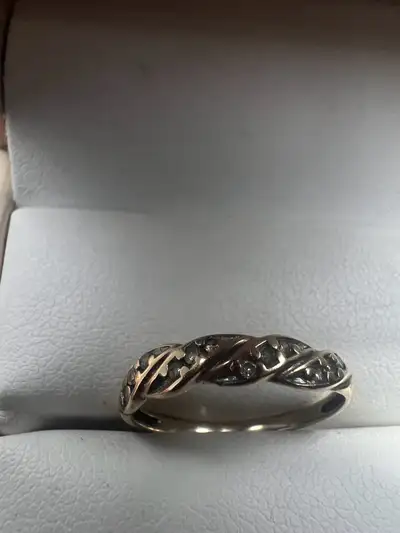 10 k diamond ring, View more