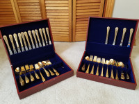 Gold Plated Cutlery Set