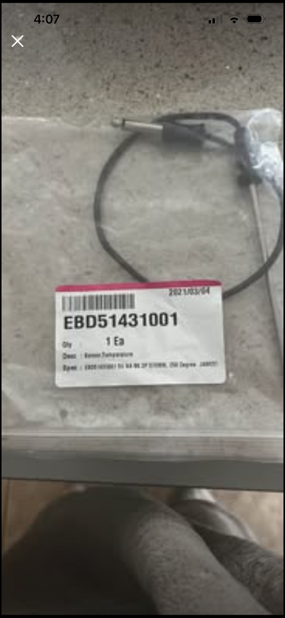 LG thermometer probe, View more
