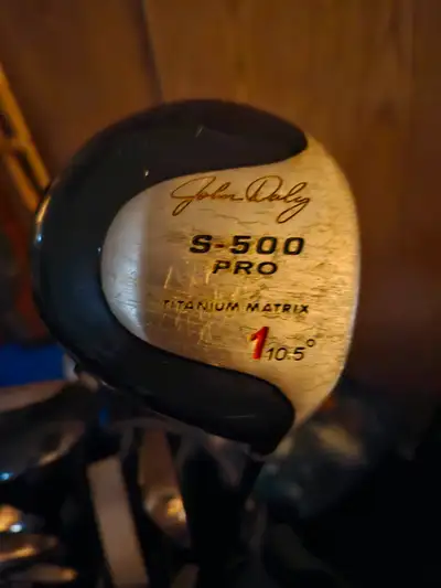 John Daly S 500 Pro Golf Clubs and Bag, View more