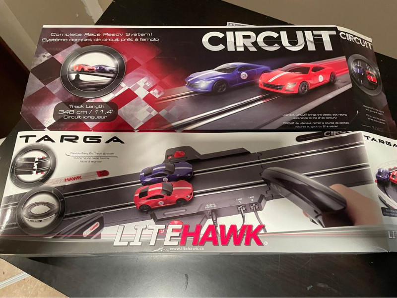 Lite Hawk Slot Car Racetrack for sale  