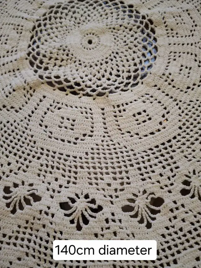 Crochet tablecloth handmade 64519992588417122