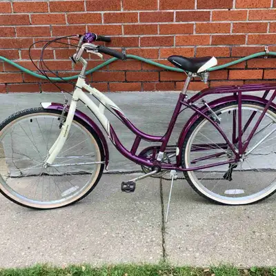 Purple bike, View more