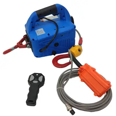 110V Wire remote-controlled 3in1 Hoist 450KG Household 300508, View more