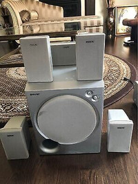 Sony STR-K750P 5.1 Surround set with powered subwoofer 75w