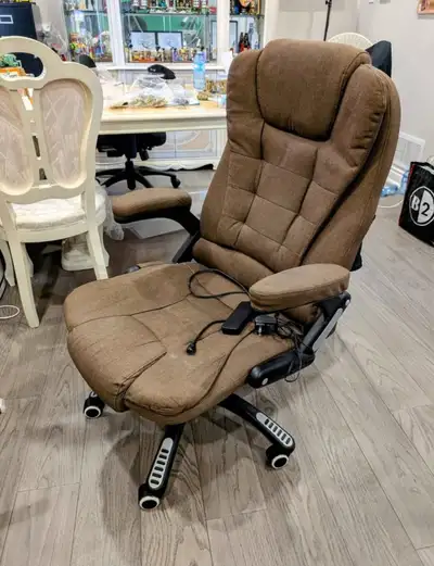 Vinsetto Ergonomic Massage Office Chair, View more