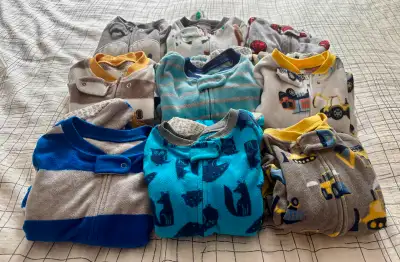 Toddler Boy Fleece PJ’s, View more