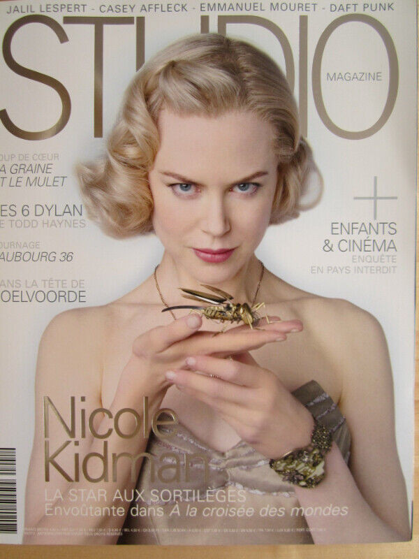 Studio Magazine Dec. 2007 Nicole Kidman FRANÇAIS dans Magazines  à Ville de Montréal