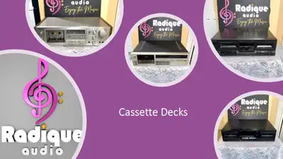 Radique Multi-Ad - 8 Cassette Decks Available, View more
