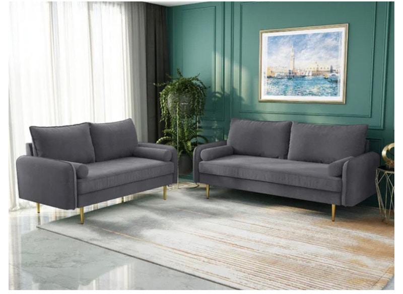 Brand NEW in Box Modern velvet sofa set Couches & Futons Markham