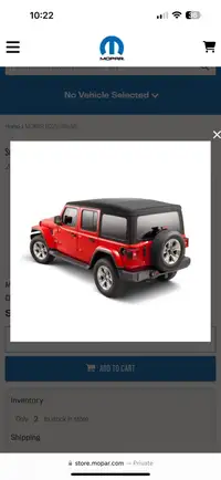 Soft Roof Top Jeep Wrangler 