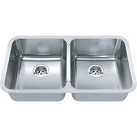 NEW  Stainless Steel Kindred Double Kitchen Sink