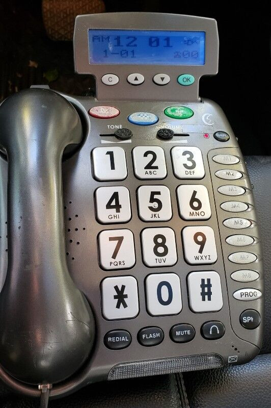 Clearsounds Hearing, Visually impaired BIG Button phone corded dans Autre  à Ville d’Edmonton