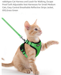 Kitten Harness and Leash Set Size XXS 