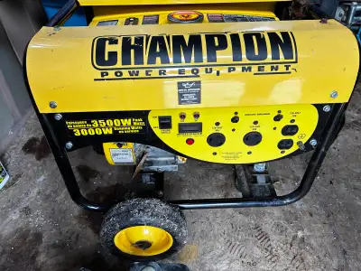 CHAMPION GENERATOR 3500W, View more