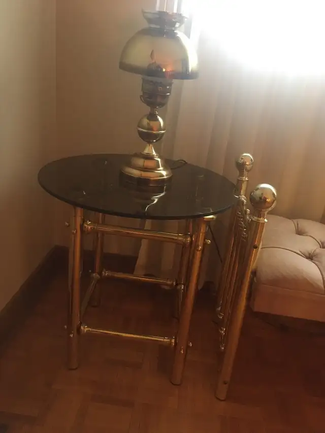 Brass lamps set of two in Indoor Lighting & Fans in Mississauga / Peel Region - Image 4