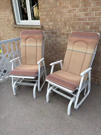 Ensemble de chaises berçantes d'extérieur, View more