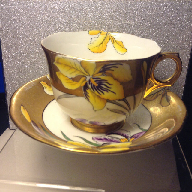 Vintage British Melba Art Deco Cup and Saucer in Arts & Collectibles in Vancouver