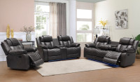 LUXURY RECLINERS - ELECTRIC - FULL SET - NO TAX!!