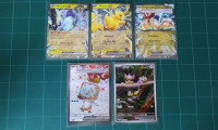 Pokemon Cards Scarlet & Violet Era EX Holo Rare Lot