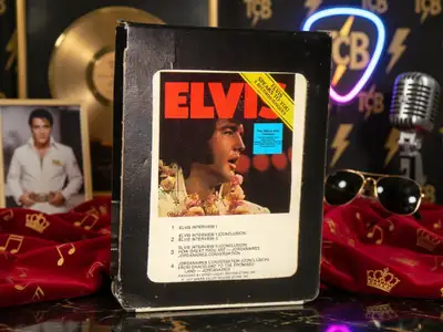 Vintage 1977 Elvis Speaks To You 8-Track Stereo Interview Tape, View more