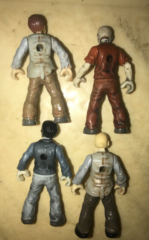 Zombie Living Dead Mini Toy Action Figure Lot of 4 in Toys & Games in St. Catharines - Image 3
