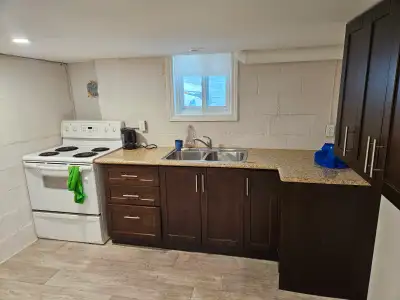 $1400 - Basement Apartment for Rent – Unit Features: Separate private side entrance and back walk ou...