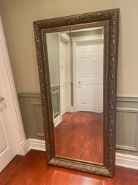 Large decorative mirror-$100