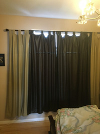 FOUX LEATHER CURTAINS
