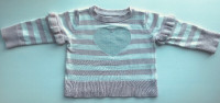 Baby Gap heart sweater 12-18 months