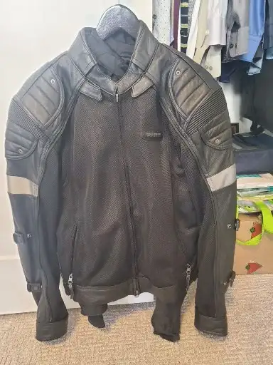 3 Season Leather Harley Davidson Padded Jacket (Medium)