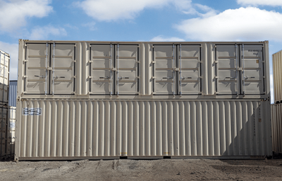 Notre numéro : +1 514-947-5188 Conteneur à quatre portes latérales de 40 pieds High Cube. Détails :...