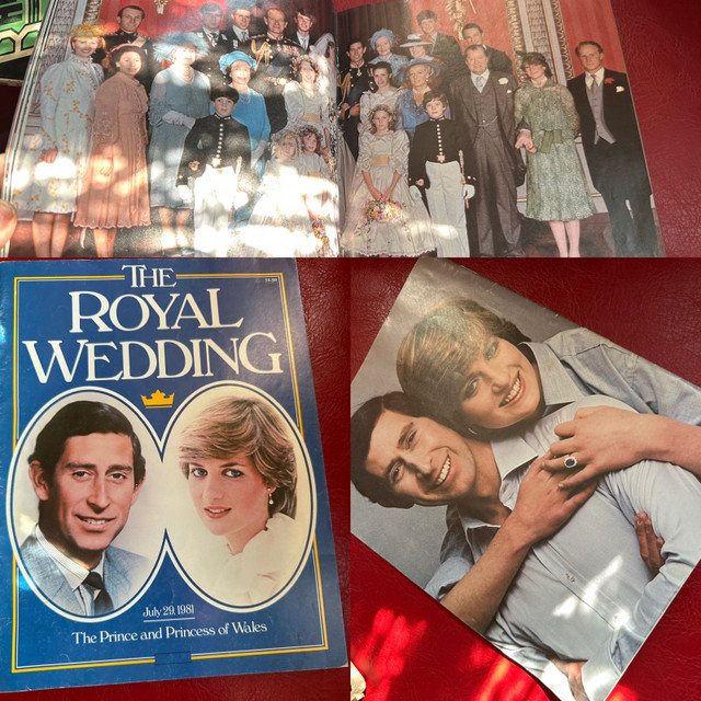 The Royal Wedding, Charles and Diana, July 29 1981, special edit in Arts & Collectibles in Regina